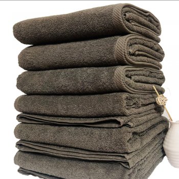 Kuaför Saç Havlusu Haki 50x90 cm